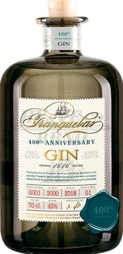 Gin Tranquebar 400th Anniversary 0