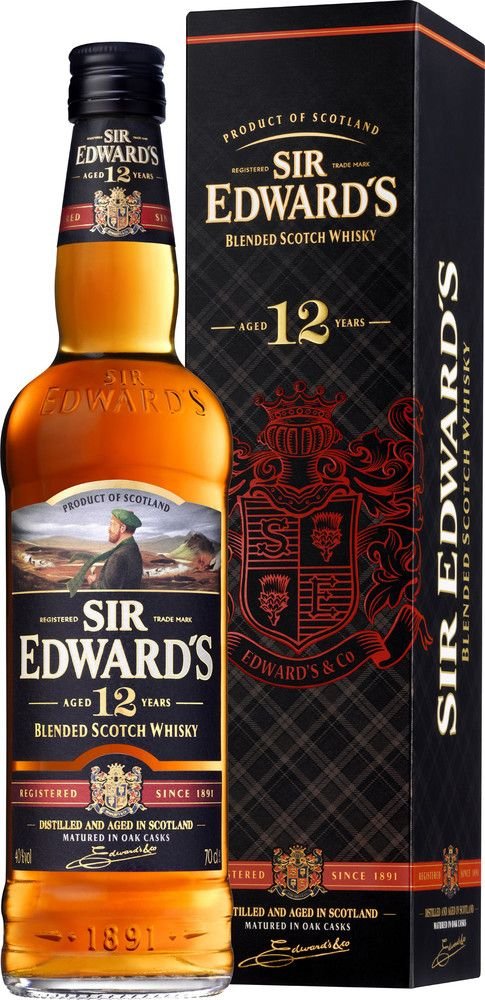 Sir Edward's Blended Scotch Whisky 12y 0