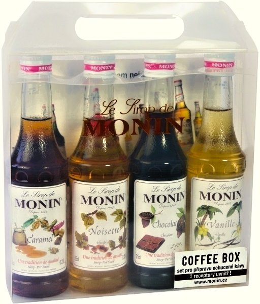 Monin Coffee Box 4x 0