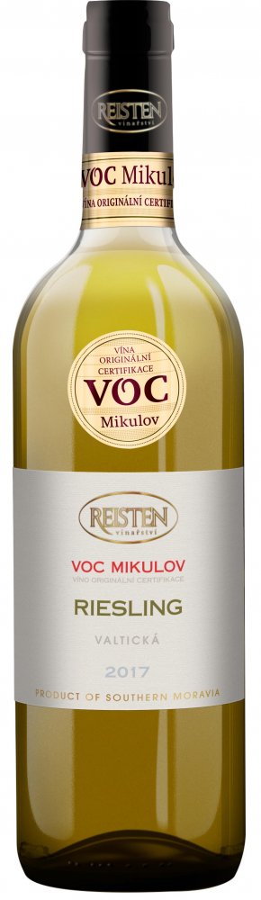 REISTEN Riesling Valtická VOC Mikulov 2017 0