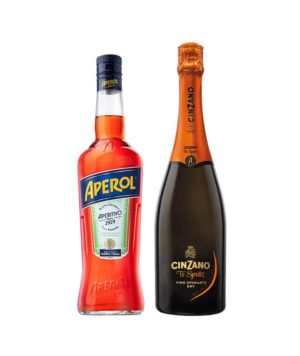 Zvýhodněný set = Aperol + Cinzano Pro-Spritz 1