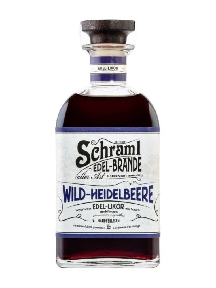 Schraml Edel-brände Wild-Heidelbeere 0