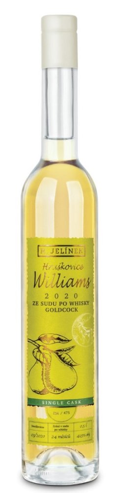 Hruškovice Williams ze sudu po whisky Gold Cock 2020 0