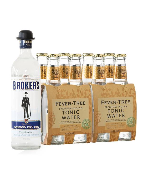 Broker's London Dry Gin & Tonic 40