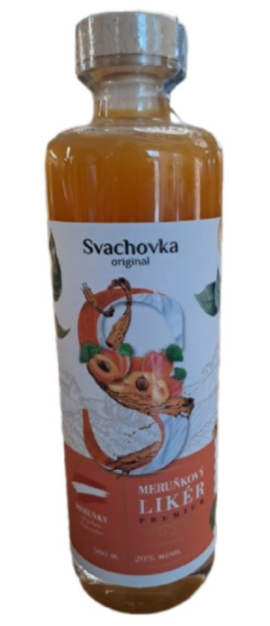 Svachovka Meruňkový likér Premium 0